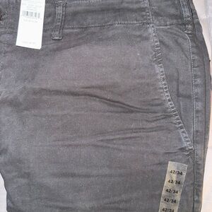 American Eagle Outfitters Men's Charcoal Chinos